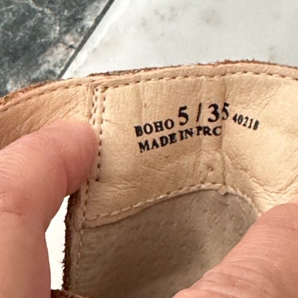 Chinese Laundry Boho Open Toe Fringe Booties - Picture 11 of 13